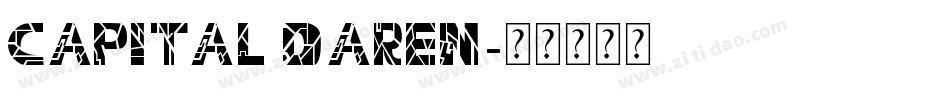 Capital Daren字体转换
